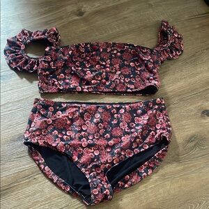 Albion Floral Two-Piece Swimsuit
